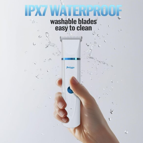 PETYGO 3-in-1 Dog & Cat Grooming Kit - Rechargeable Cordless Dog Hair Clippers - Picture 2 of 5